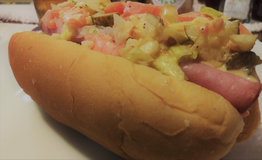 Ham Sandwich with a Poppa Earle's Po Boy dressing I made.