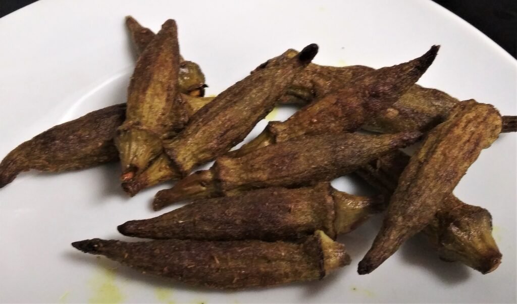 Roasted Okra using Chef Dil's Punjabi Masala