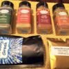 A variety of Far Out Foodz seasonings